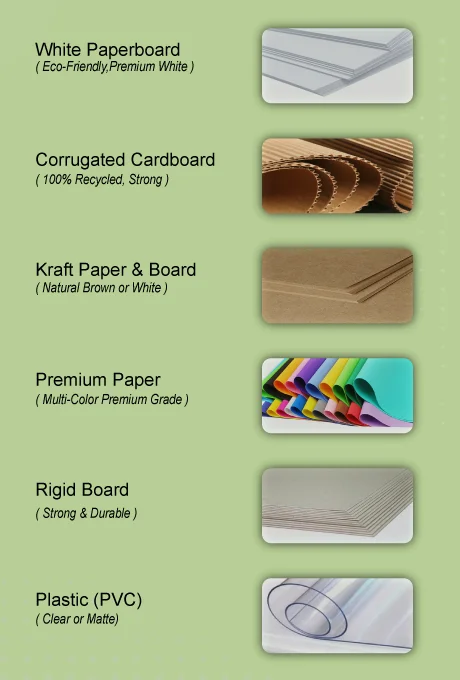 Compare Foldable Rigid Box Materials